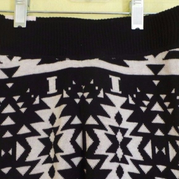 NWT Junior's SO High-Waisted Sweater Leggings Elastic waist ribbed - Picture 3 of 8